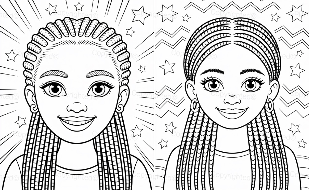 Starry Braided Smiles