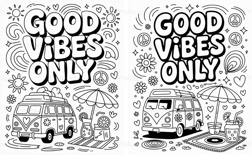 Good Vibes Only Van