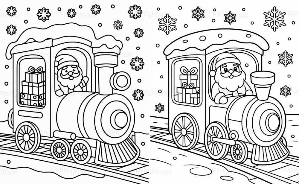 Santa’s Gift Train