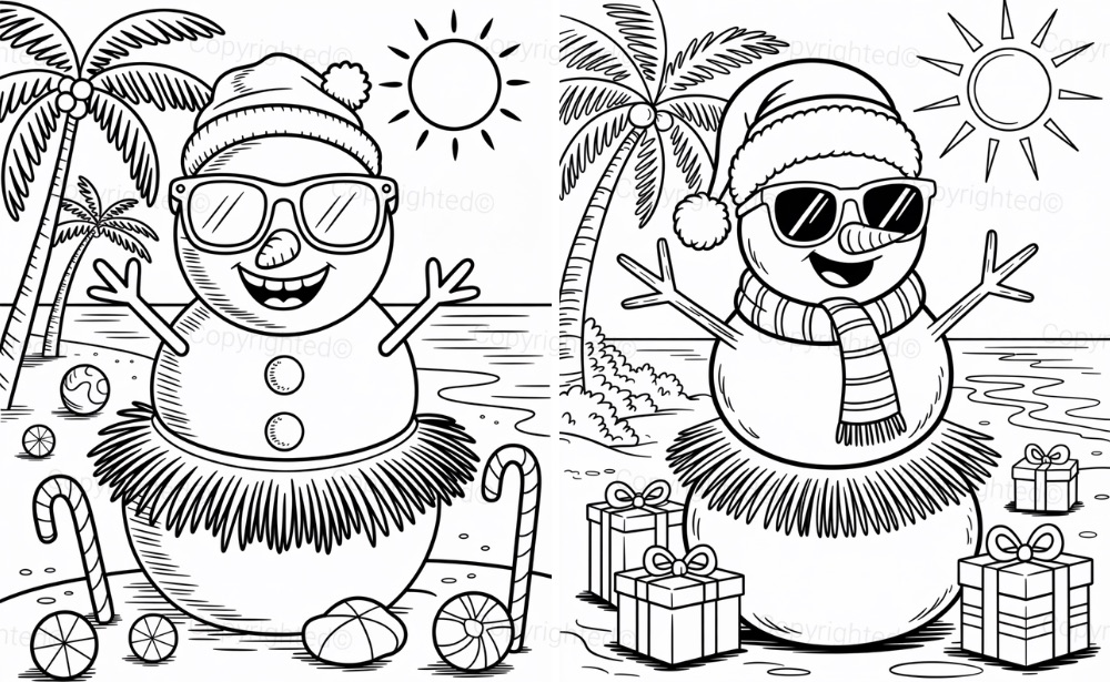 Summer Snowman