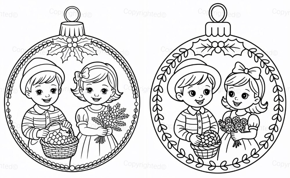 Christmas Ornament Children