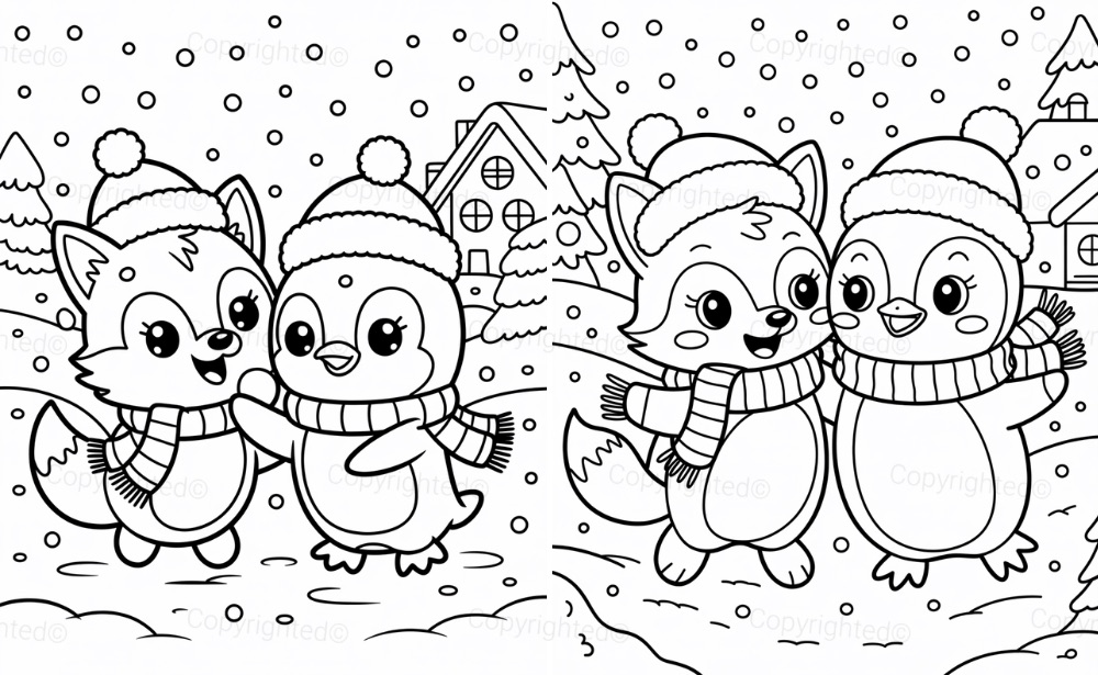 Arctic Friends in Winter
