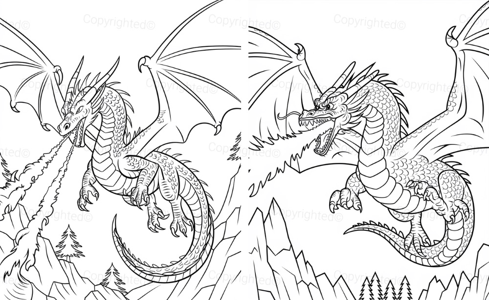 Mythical Sky Dragon